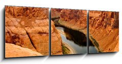 Obraz 3D třídílný - 150 x 50 cm F_BM40779923 - The Grand Canyon - Velký kaňon