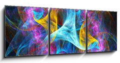 Obraz 3D tdln - 150 x 50 cm F_BM40793804 - Abstrakter digitaler Hintergrund