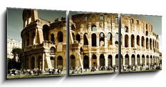 Obraz 3D tdln - 150 x 50 cm F_BM41037460 - Colosseum in Rome, Italy