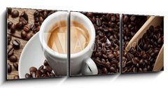 Obraz 3D tdln - 150 x 50 cm F_BM41084792 - Espresso