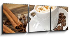 Obraz 3D tdln - 150 x 50 cm F_BM41246508 - Kaffee und Aroma