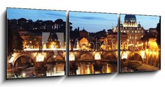 Obraz   St. Peter's Basilica at night, Rome  Italy, 150 x 50 cm