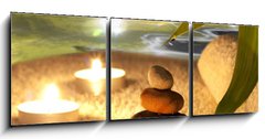 Obraz   Spa concept in night, 150 x 50 cm