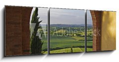 Obraz   sguardo sulla toscana, 150 x 50 cm