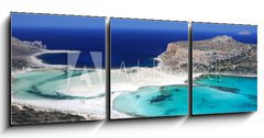 Obraz 3D tdln - 150 x 50 cm F_BM42702547 - Gramvousa and Balos. Crete, Greece