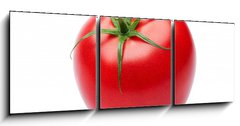 Obraz 3D tdln - 150 x 50 cm F_BM42857729 - Fresh tomato isolated on white background