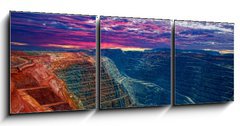 Obraz   Super Pit Kalgoorlie Western Australia, 150 x 50 cm