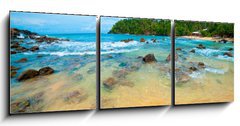 Obraz   Tropical beach, 150 x 50 cm