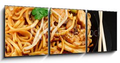 Obraz 3D tdln - 150 x 50 cm F_BM45198751 - chicken chow mein