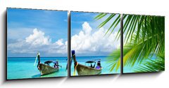 Obraz   tropical sea, 150 x 50 cm
