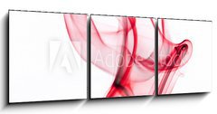 Obraz 3D tdln - 150 x 50 cm F_BM4907803 - Red smoke