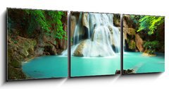 Obraz 3D tdln - 150 x 50 cm F_BM54325516 - Huay mae kamin waterfall