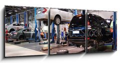 Obraz 3D tdln - 150 x 50 cm F_BM56525394 - repair garage