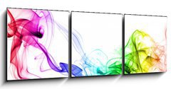 Obraz 3D tdln - 150 x 50 cm F_BM58243728 - colored smoke - barevn kou