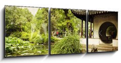 Obraz 3D tdln - 150 x 50 cm F_BM58296119 - Chinese traditional garden - Suzhou - China