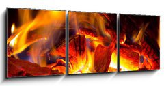 Obraz   flame of fire, 150 x 50 cm