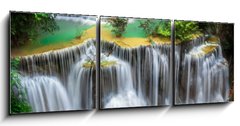 Obraz 3D tdln - 150 x 50 cm F_BM60116836 - Huay mae Ka Min waterfall