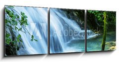 Obraz 3D tdln - 150 x 50 cm F_BM60803084 - Waterfall in Mexico - Vodopd v Mexiku