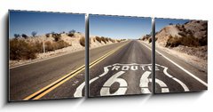 Obraz 3D tdln - 150 x 50 cm F_BM61077267 - Famous Route 66