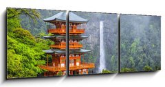 Obraz   Nachi, Japan at Kumano Nachi Taisha Shrine and Waterfall, 150 x 50 cm