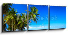 Obraz 3D tdln - 150 x 50 cm F_BM64687249 - Art  beautiful seaside view  background