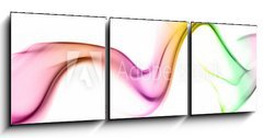 Obraz   Colored smoke, 150 x 50 cm