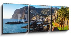 Obraz 3D tdln - 150 x 50 cm F_BM66470048 - Madeira coastal view, looking South-Central