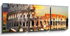 Obraz   great Colosseum on sunset, Rome, 150 x 50 cm