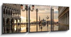 Obraz 3D třídílný - 150 x 50 cm F_BM77398876 - Venezia 3989 - Venezia 3989