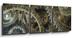 Obraz 3D tdln - 150 x 50 cm F_BM78397269 - Fantasy steampunk design