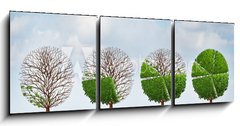 Obraz 3D třídílný - 150 x 50 cm F_BM81124067 - Economic Prosperity - Ekonomická prosperita