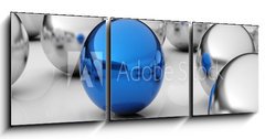 Obraz 3D tdln - 150 x 50 cm F_BM82377710 - Business. 3D. Leader Concept