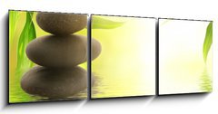 Obraz 3D třídílný - 150 x 50 cm F_BM8266965 - Spa still life - Lázeňské zátiší