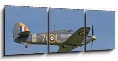 Obraz 3D tdln - 150 x 50 cm F_BM898753 - 1941 hawker sea hurricane in flight