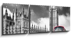 Obraz 3D tdln - 150 x 50 cm F_BM90714512 - Houses of Parliament