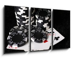 Obraz 3D tdln - 90 x 50 cm F_BS10109872 - very bad start in poker - velmi patn start v pokeru