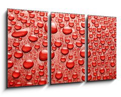 Obraz 3D tdln - 90 x 50 cm F_BS10361893 - Water drops - Kapky vody