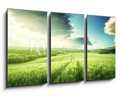 Obraz 3D tdln - 90 x 50 cm F_BS104579595 - Tuscany sunset, Italy - Tosknsko zpad slunce, Itlie