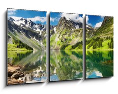 Obraz 3D tdln - 90 x 50 cm F_BS11281080 - Mountain lake