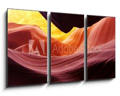 Obraz 3D tdln - 90 x 50 cm F_BS113239318 - Lower Antelope Canyon, Arizona, USA