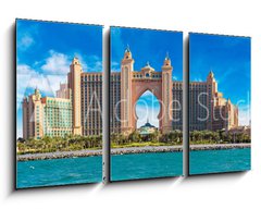 Obraz 3D tdln - 90 x 50 cm F_BS123490847 - Atlantis, The Palm Hotel in Dubai