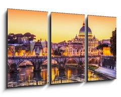 Obraz 3D tdln - 90 x 50 cm F_BS125722041 - Vatican City, Rome. Italy - Vatiknsk msto, m. Itlie