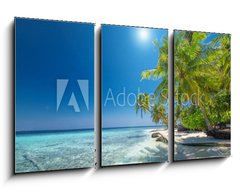 Obraz 3D tdln - 90 x 50 cm F_BS126748913 - Traumstrand