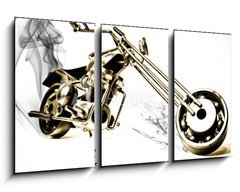 Obraz 3D tdln - 90 x 50 cm F_BS13243385 - motorcycle - motocykl