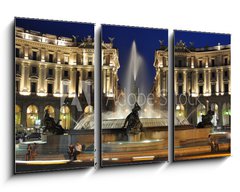 Obraz   piazza della republica, 90 x 50 cm