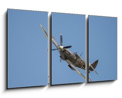 Obraz 3D tdln - 90 x 50 cm F_BS149753196 - spitfire in the skies