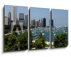 Obraz   Chicago Summer Panorama, 90 x 50 cm