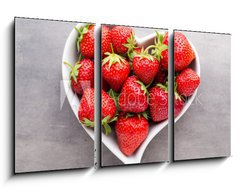 Obraz 3D tdln - 90 x 50 cm F_BS163070845 - Strawberry.