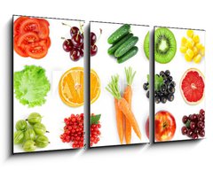 Obraz   Fruits and vegetables, 90 x 50 cm