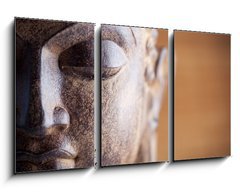 Obraz 3D tdln - 90 x 50 cm F_BS16802641 - Statue de bouddha